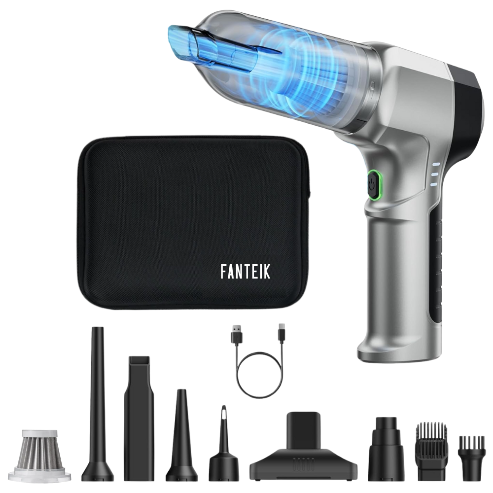 Aspirateur Voiture Fanteik Pro - Pack Essentiel