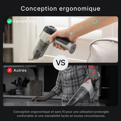 Aspirateur Voiture Fanteik Pro